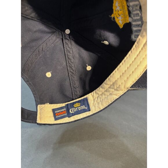 Corona Extra “La Cerveza Mas Fina” Baseball Cap – Navy Strap-Back, Vintage - Picture 5 of 6